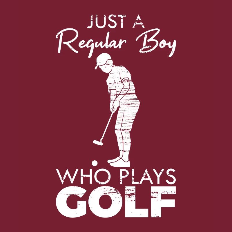 Regular Boy Who Plays Golf