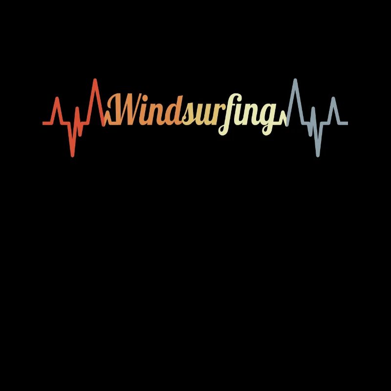Vintage Winsurfer Heart Palpitations