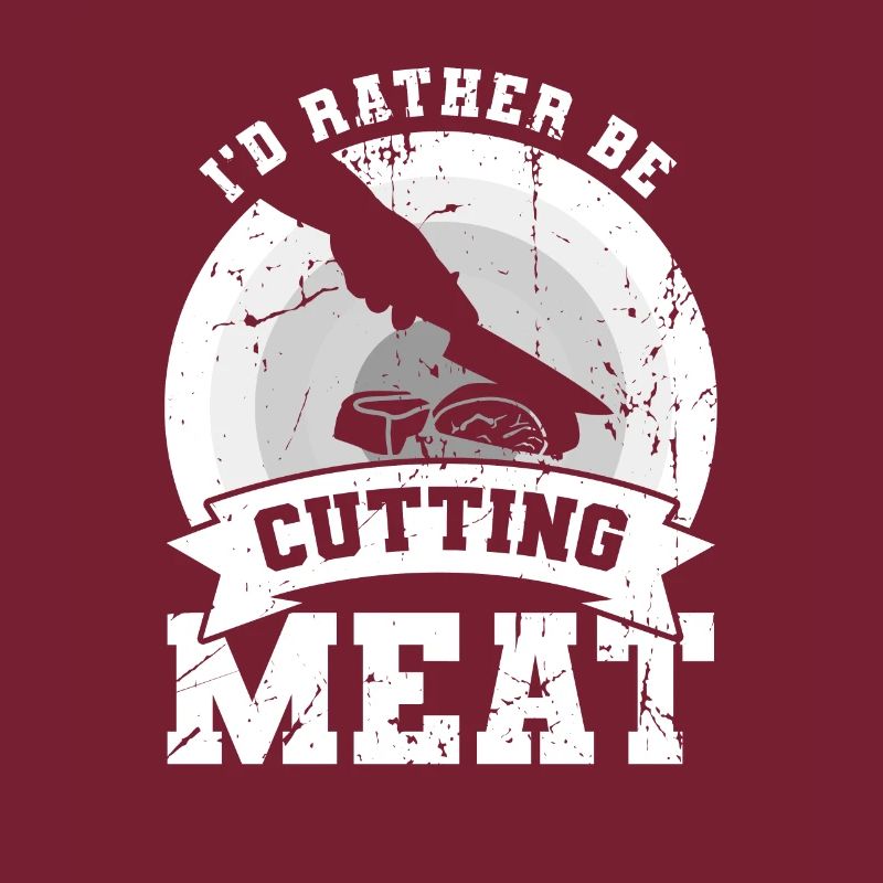 Je préfère couper la viande