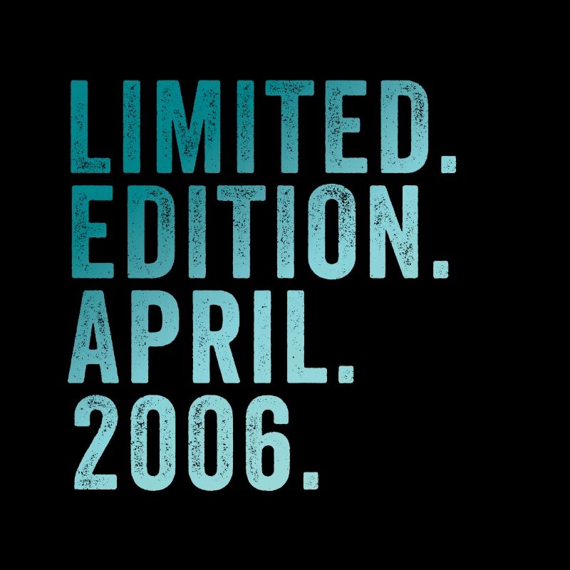 limitierte Auflage zum 18. Geburtstag April 2006
