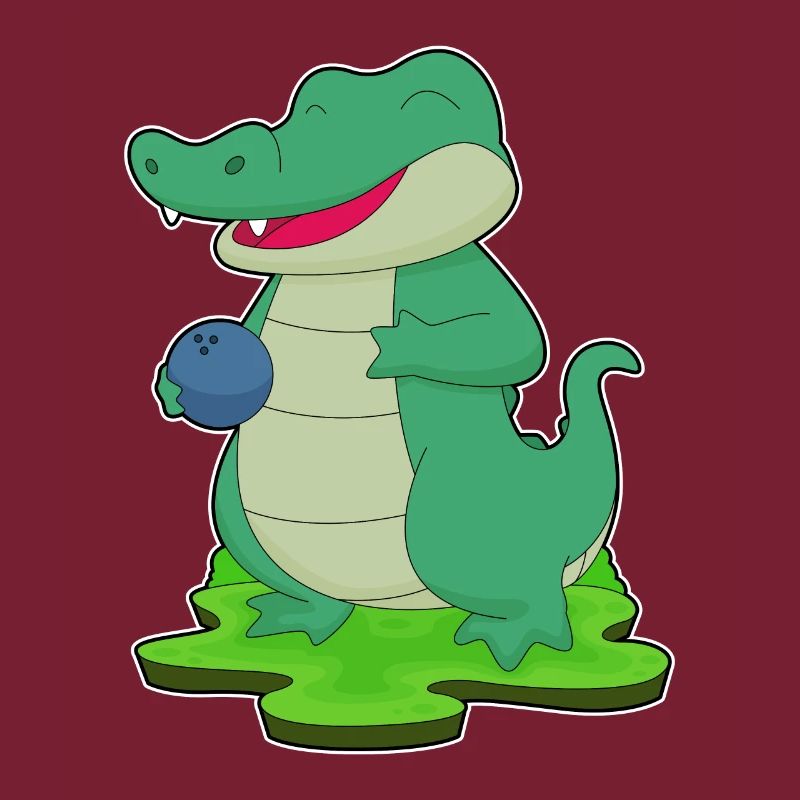 Krokodil Bowling Bowlingkugel