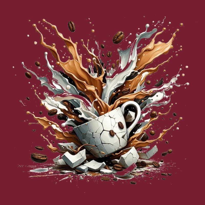 Exploded Coffee - 100 % caféine