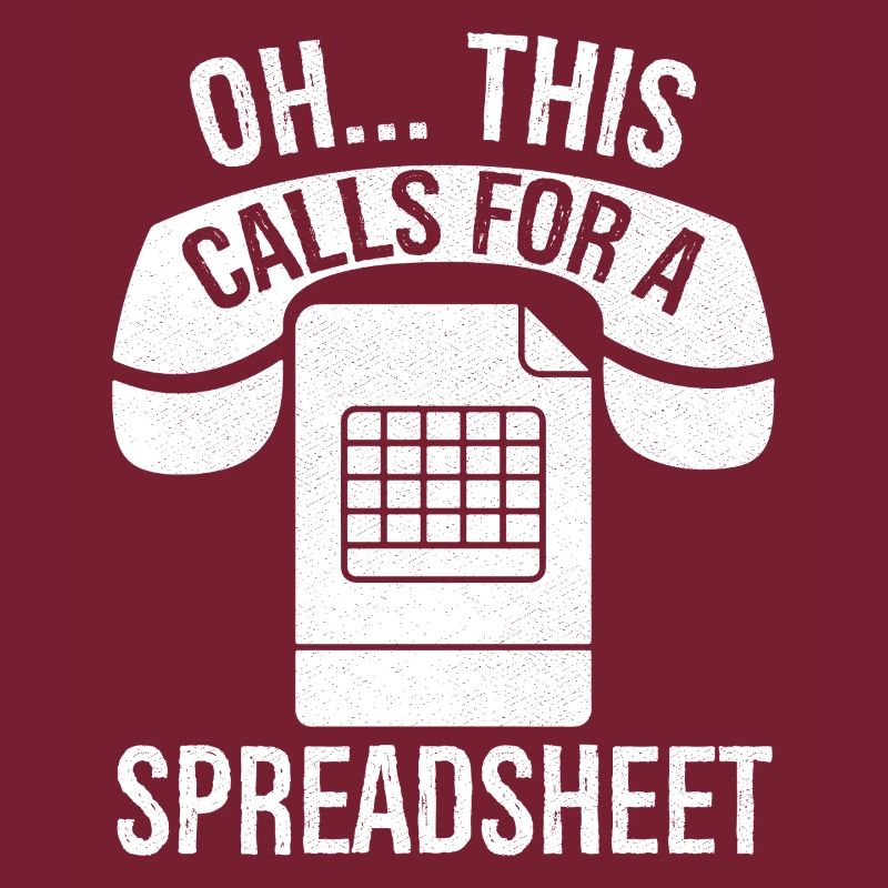 Oh this calls for a spreadsheet