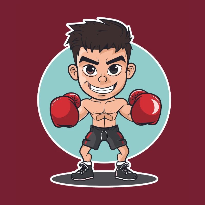 Boxer Comic Look