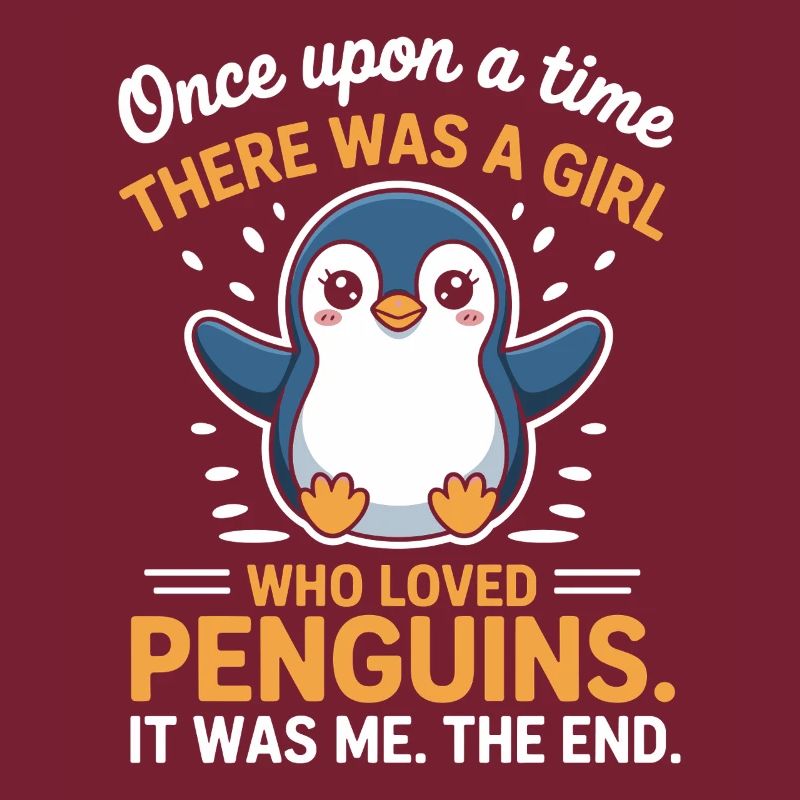 Pinguin süßer Spruch