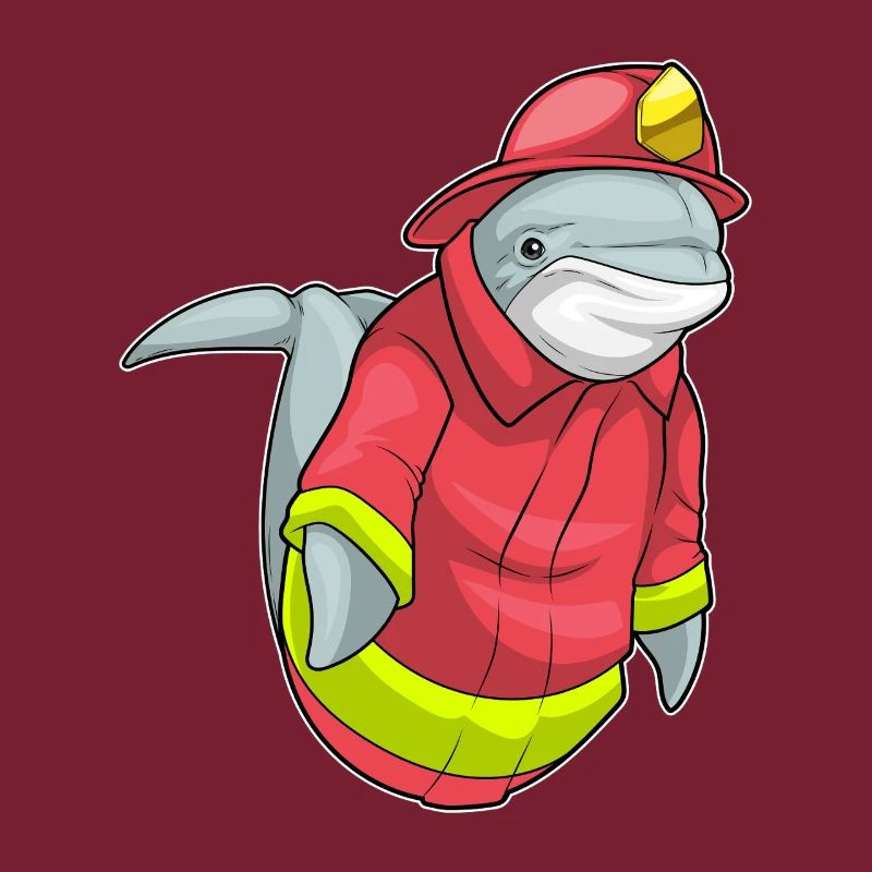 Dolphin Pompier Pompier Brigade