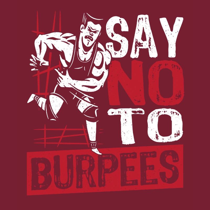 Burpees with high-intensity interval training