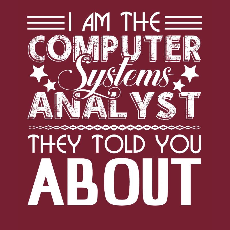 I Am The Computer Systems Analyst