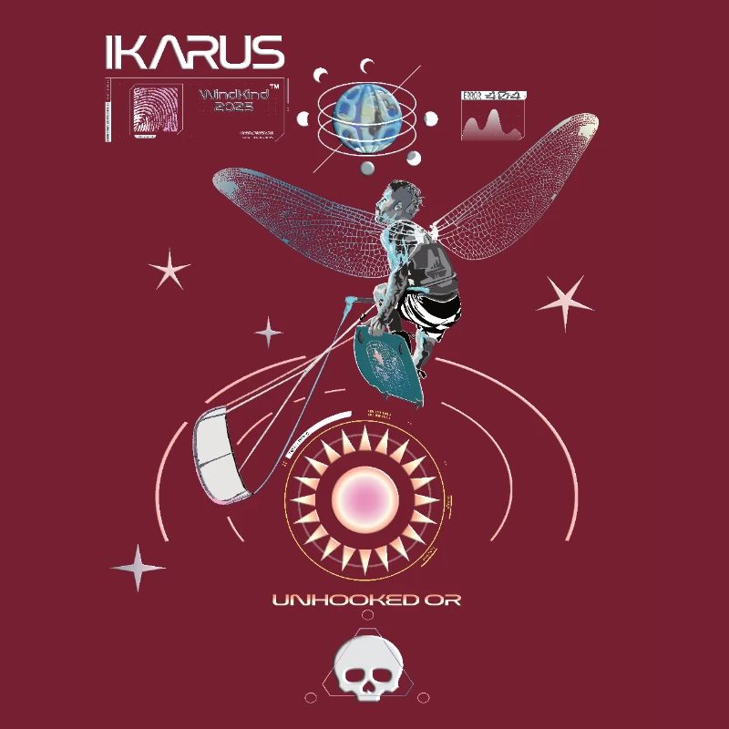 Kitesurfeur Ikarus