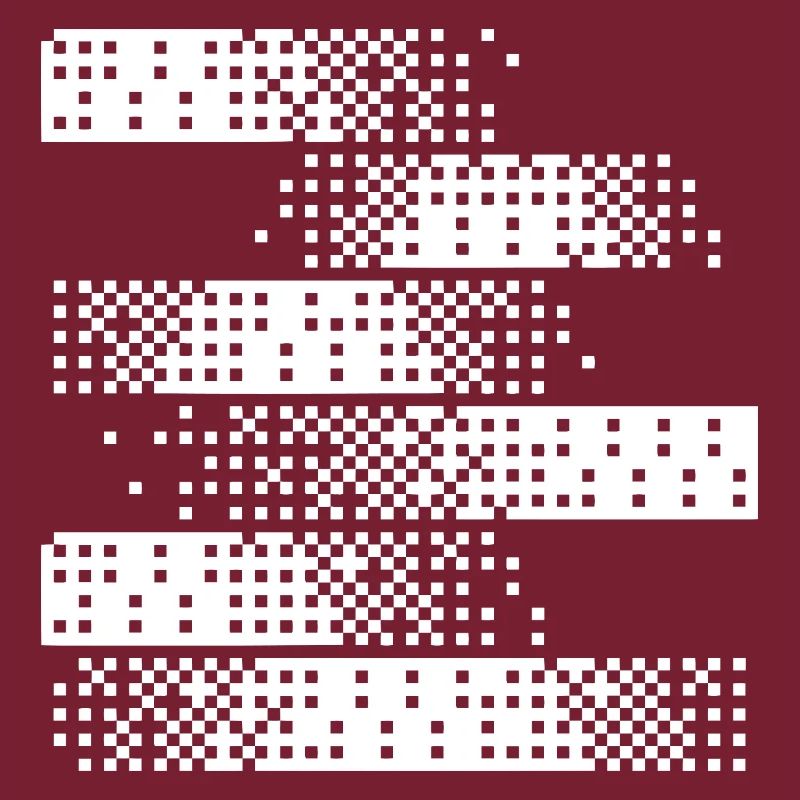 Abstract Digital Pixel Pattern