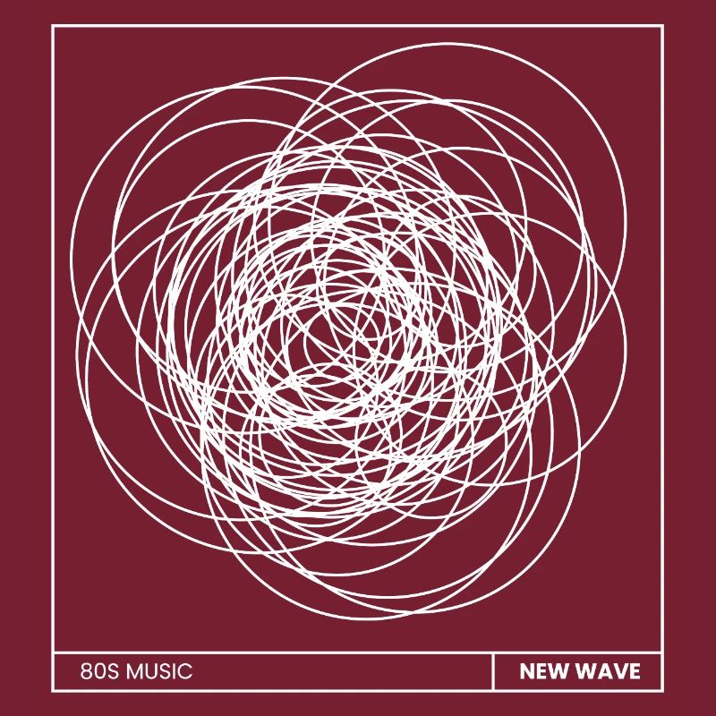 Conception d'affiches New Wave