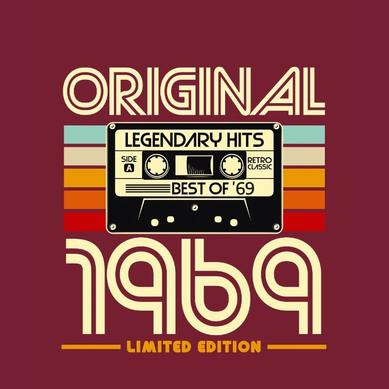 Originale Retro-Kassette von 1969