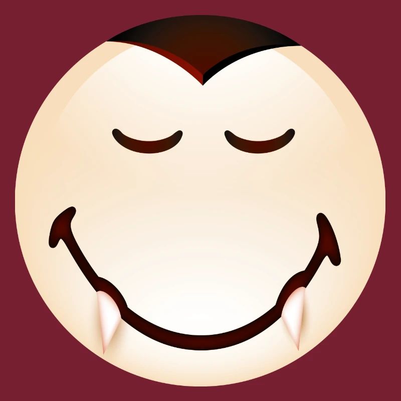 Smiley Halloween Dracula