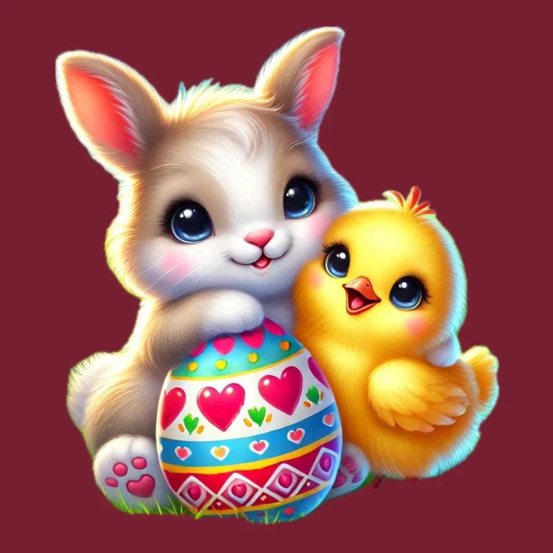 Easter Bunny Chick Egg