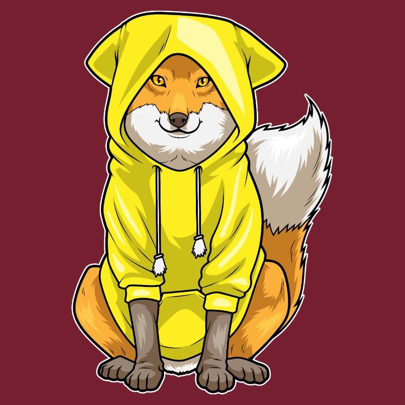 Sweat à capuche Fox Pullover