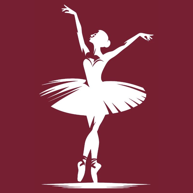 Dancer with elegance and classical dance pose
