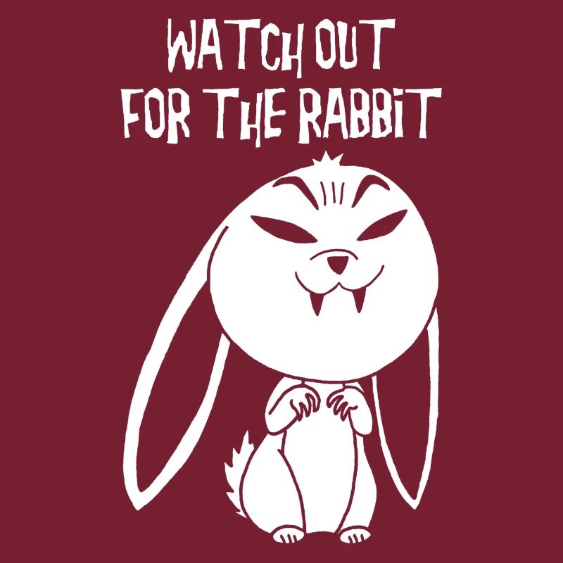 Lapin vampire blanc (anglais)