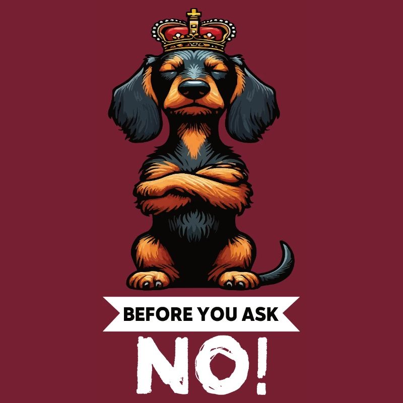 Before You Ask Rauhaardackel Dackel Teckel Tekkel
