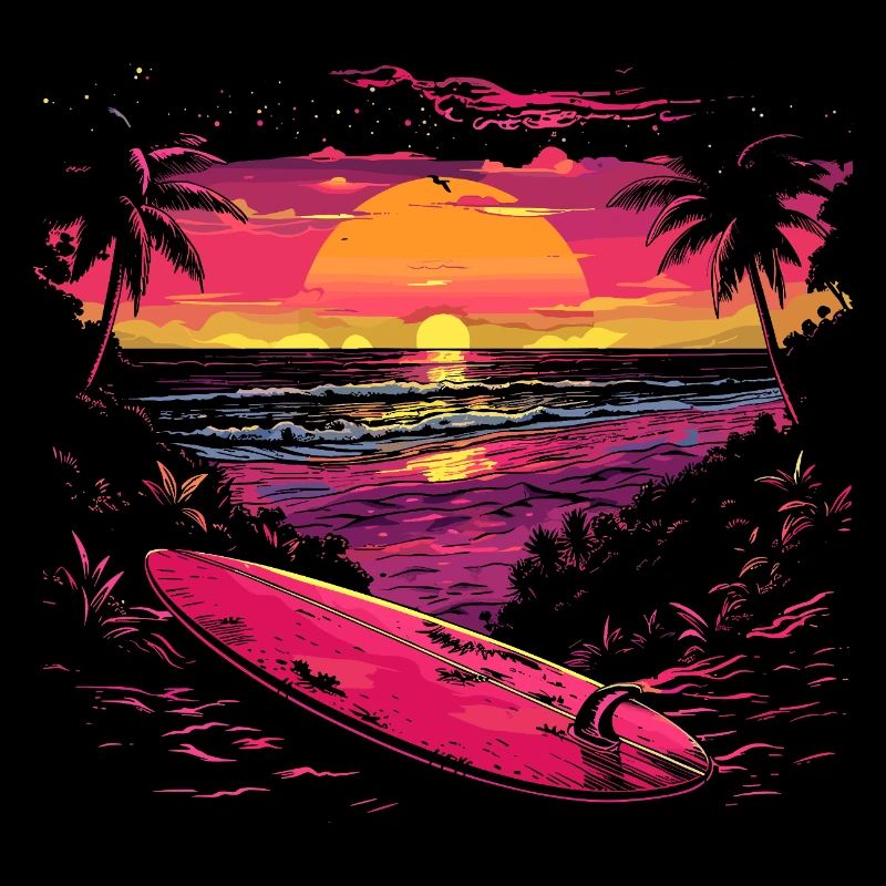 Surfen 90er Look
