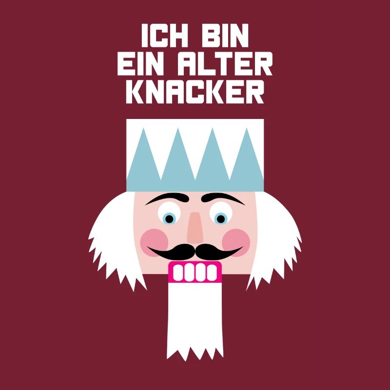 Nussknacker alter Knacker Opa Weihnachten Quote