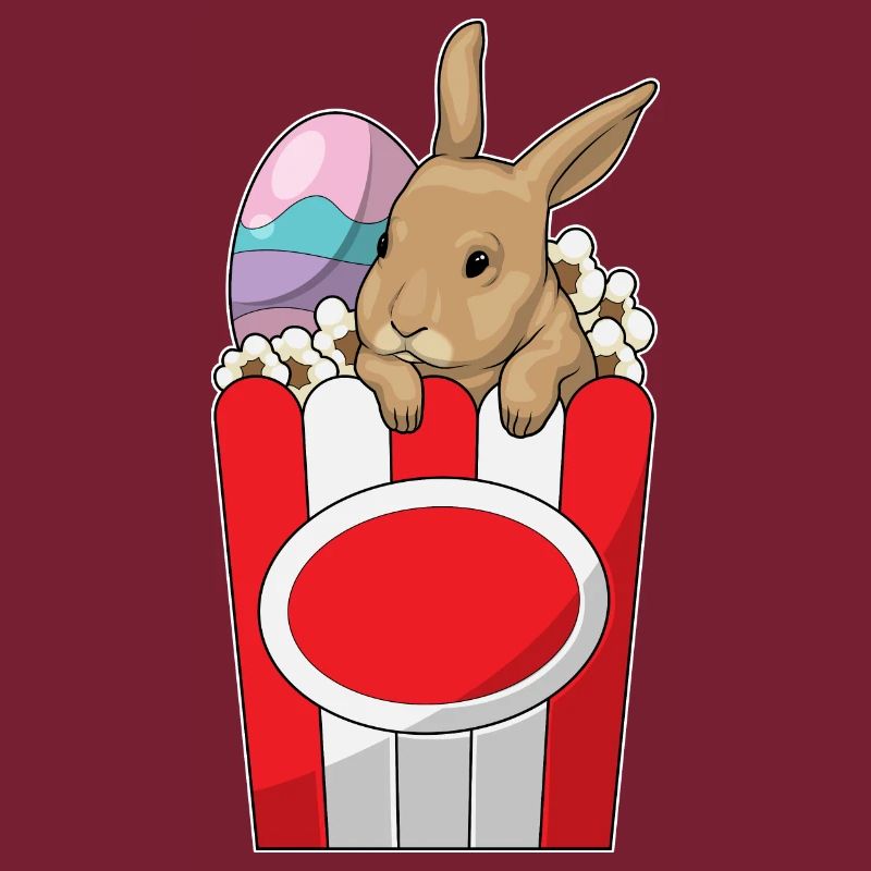 Lapin Pâques Oeuf de Pâques Popcorn