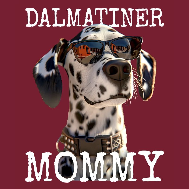 Dalmatiner Mommy Hunde Mama Mutter Muttertag Mom