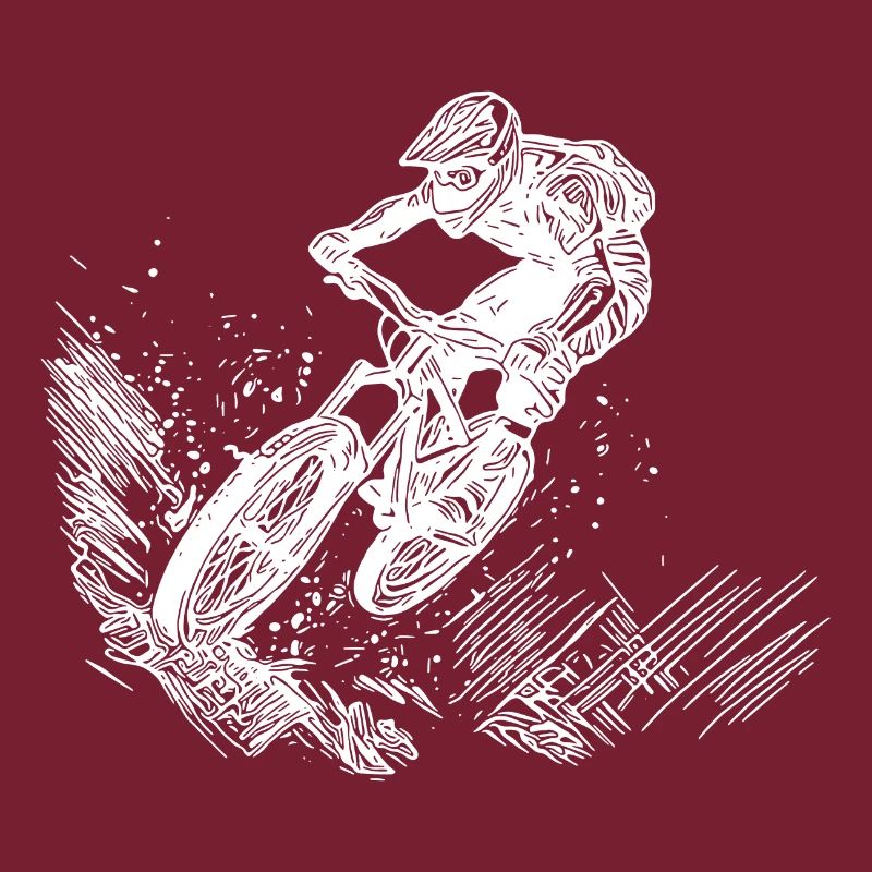 VTT vélo descente saut