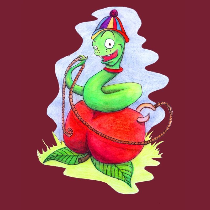 Worm Rascal from children's book