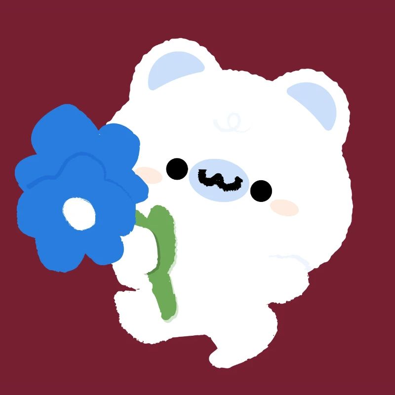 Romantischer Eisbär