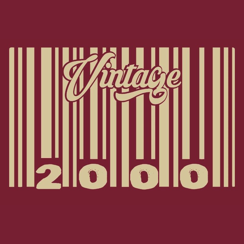 vintage 2000 Code barre 2000: Année 2025.