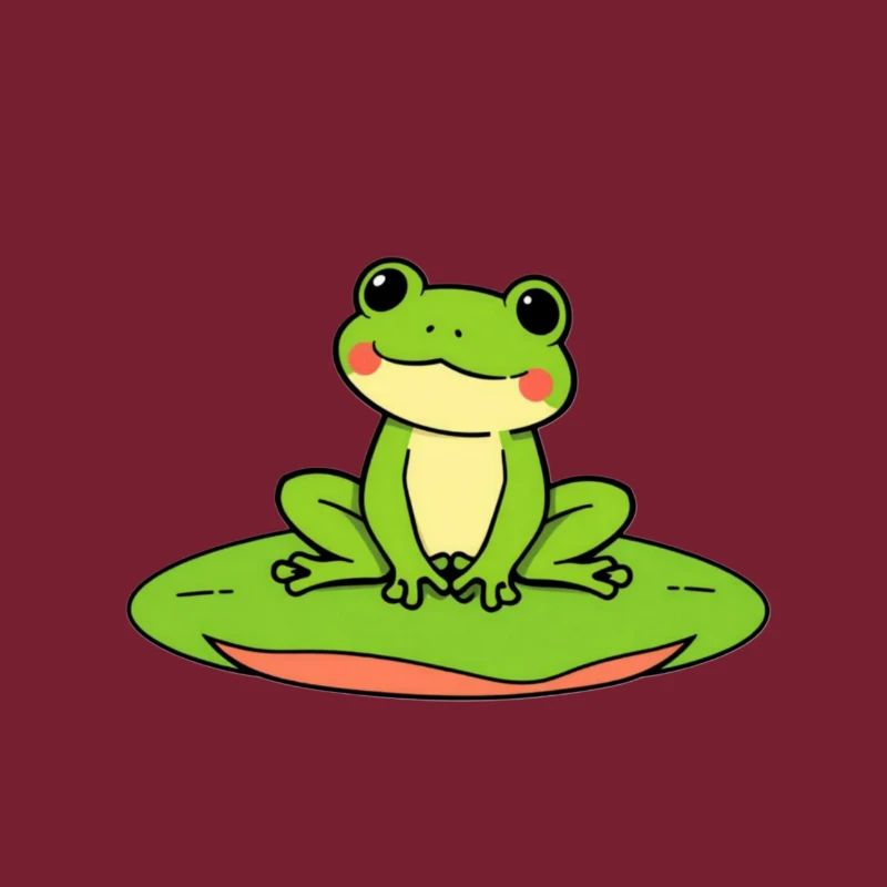 Süßer Frosch