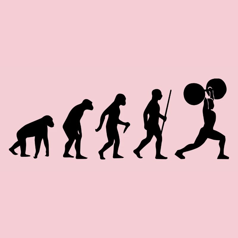 Human Evolution Weightlifting