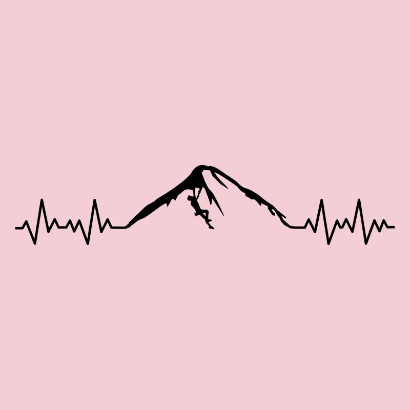 klettern berge EKG