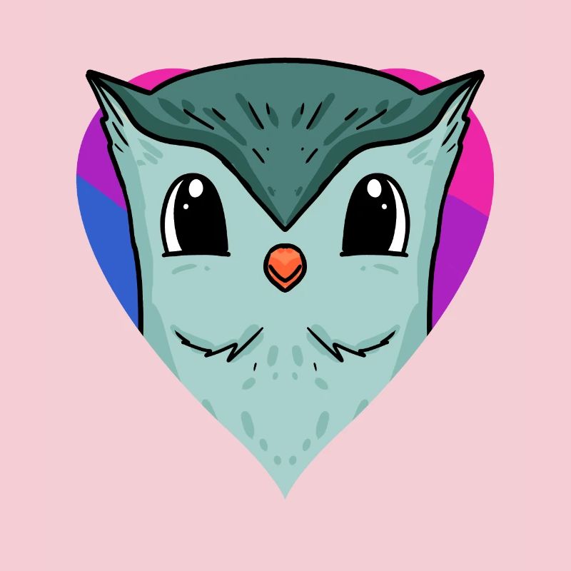 Bisexuell Eule Geschenk