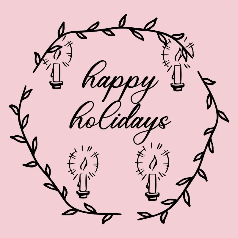 Avent Advetskranz Joyeuses Fêtes