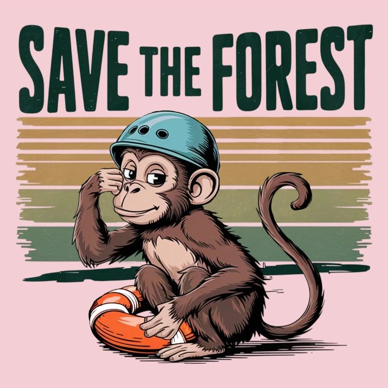 Save the Forest Nature Ecology Green Action Gift