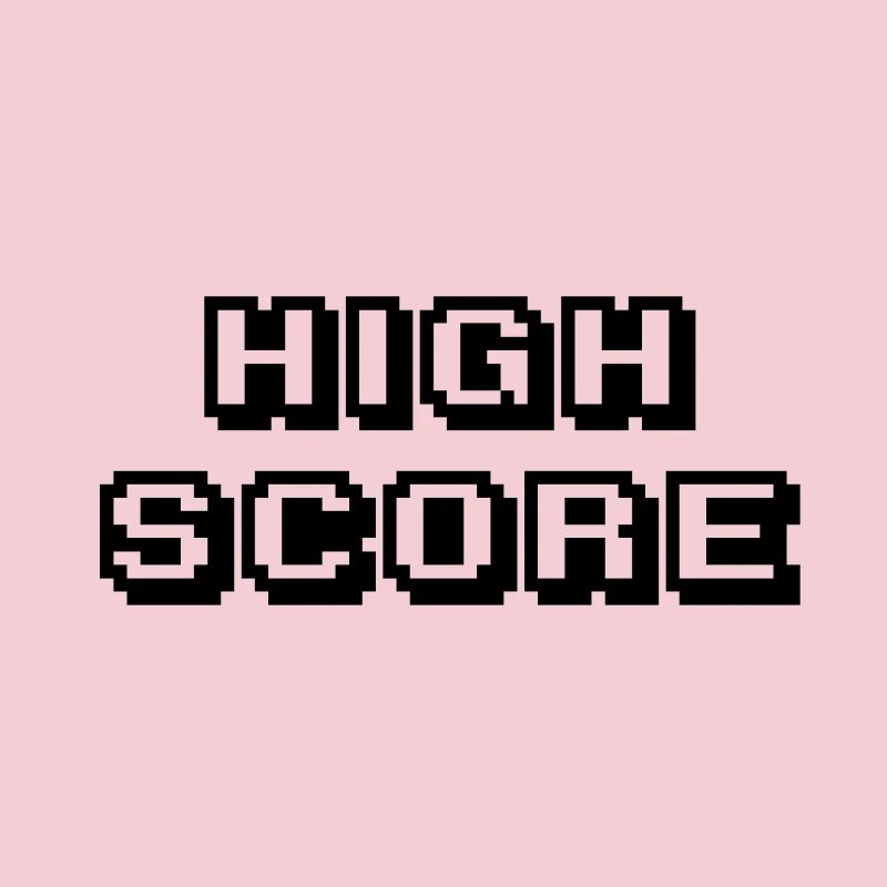 Arcade High Score black