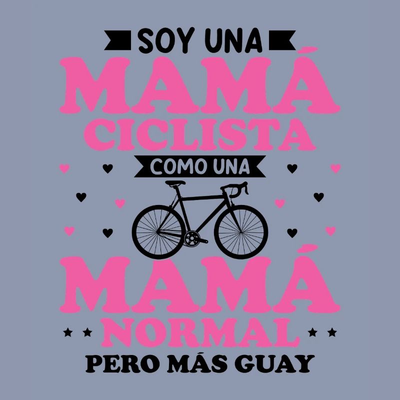 Ich bin eine Fahrrad-Mama wie eine normale Mutter