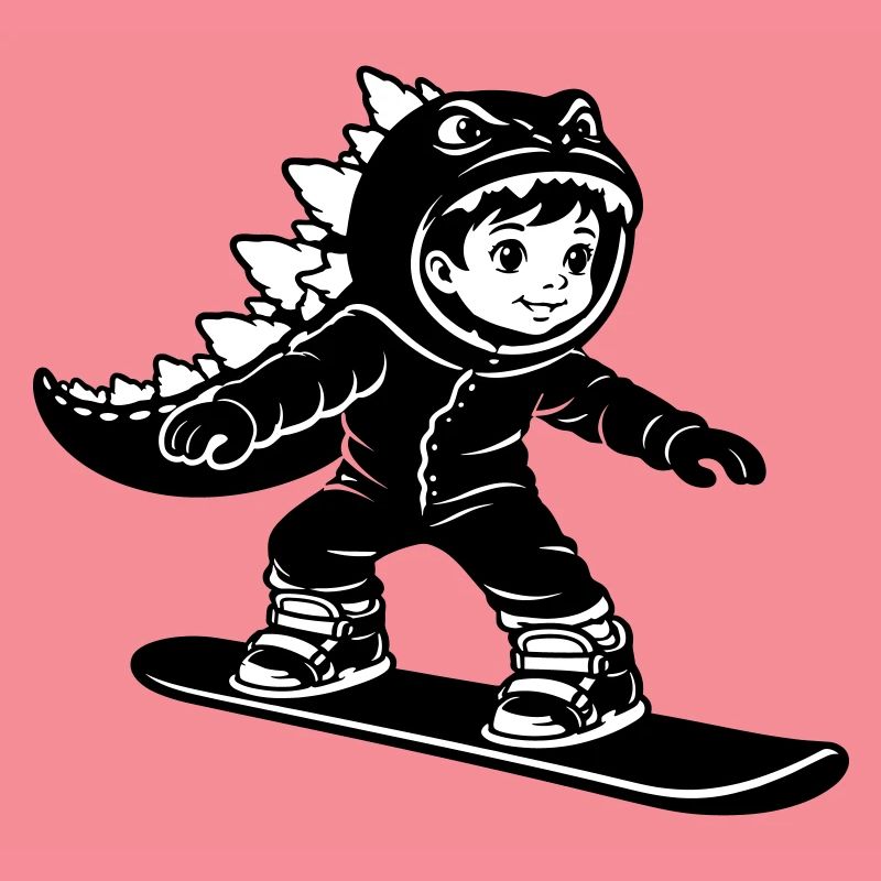 Dragon Garçon du Snowboard
