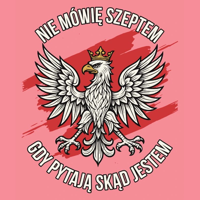 Polish Eagle Pride Statement Design