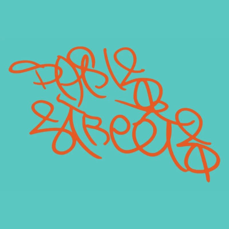 Oranges Pariser Graffiti