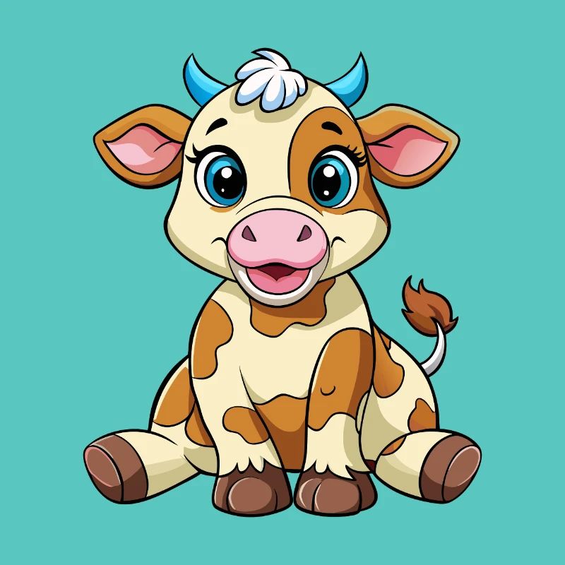 Bébé vache