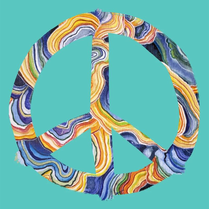 Regenbogen Frieden Symbol