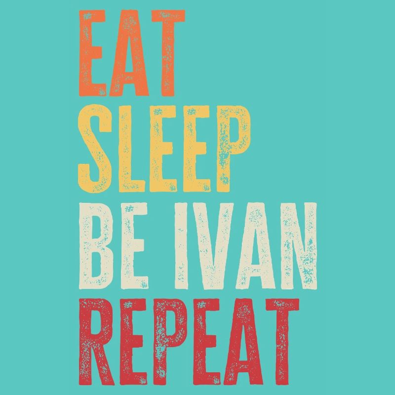 Mange, dors Be Ivan Répéter Nom rétro