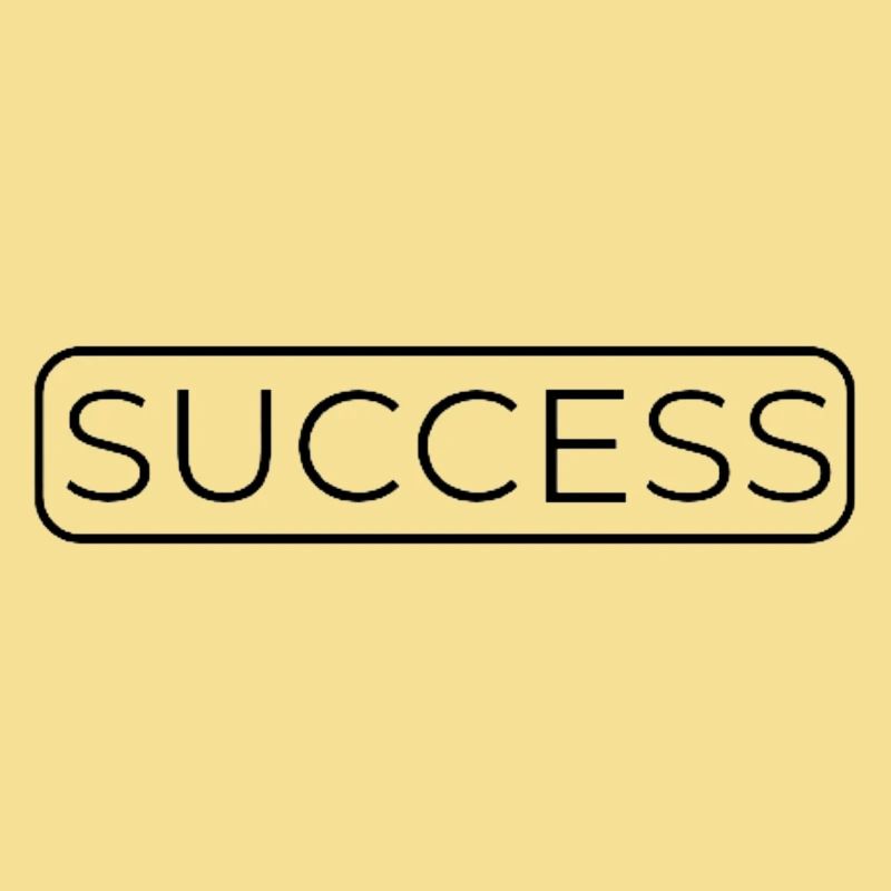 Conception typographique minimaliste à succès