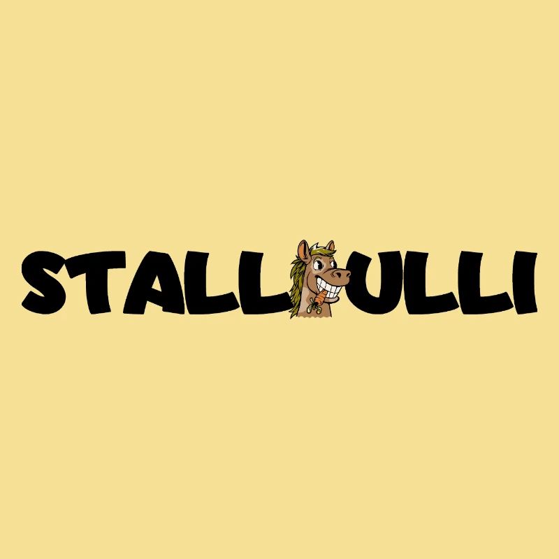 Stallpulli - Stall - Pferd Pferde Reiter Reiterin