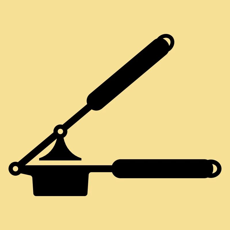 Knoblauch Presse oder Spätzle Presse