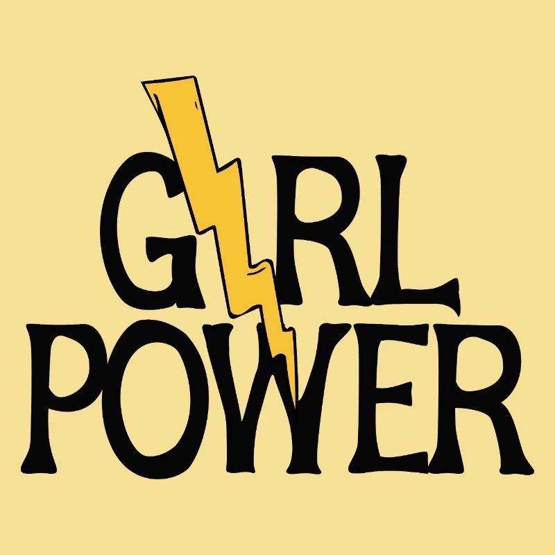 Blitz-Mädchen-Power