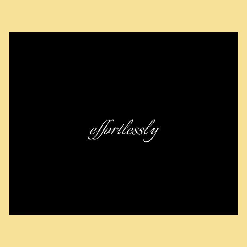 Effortlessly Elegant Script Typografie