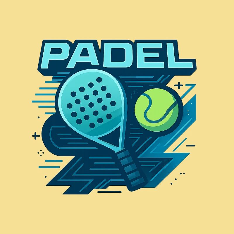 Padel Logo Racket Ball Dynamics